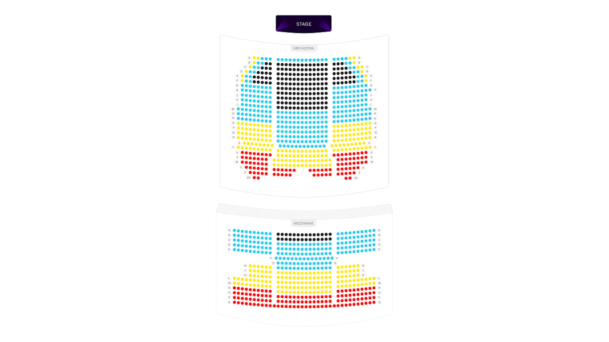 August Wilson Theatre Seating Chart New York